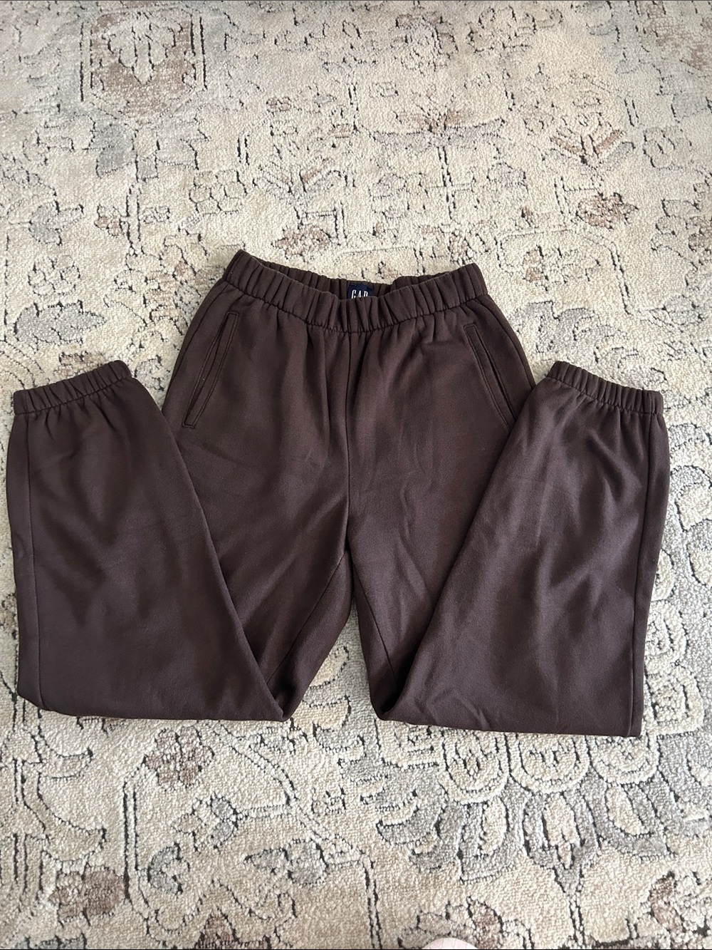Gap Women’s High Rise VintageSoft Joggers, Terra Brown, XS
